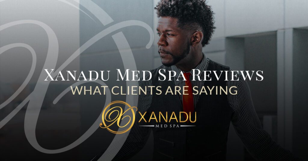 Xanadu Med Spa customer reviews banner